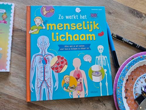 Emmanelle Lepetit - Zo werkt het menselijk lichaam, Boeken, Kinderboeken | Jeugd | onder 10 jaar, Zo goed als nieuw, Non-fictie