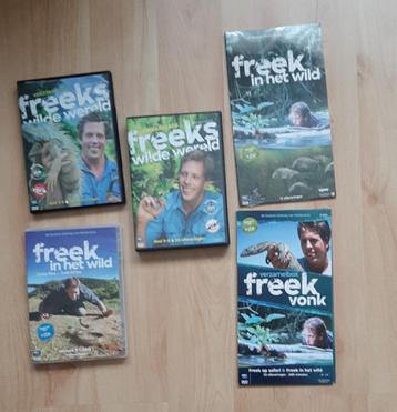 Freek Vonk DVD’s  10 stuks (zie omschrijving) beschikbaar voor biedingen
