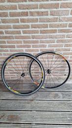 Wielen Cosmic Mavic set, Fietsen en Brommers, Fietsonderdelen, Gebruikt, Racefiets, Mavic Cosmic, Ophalen