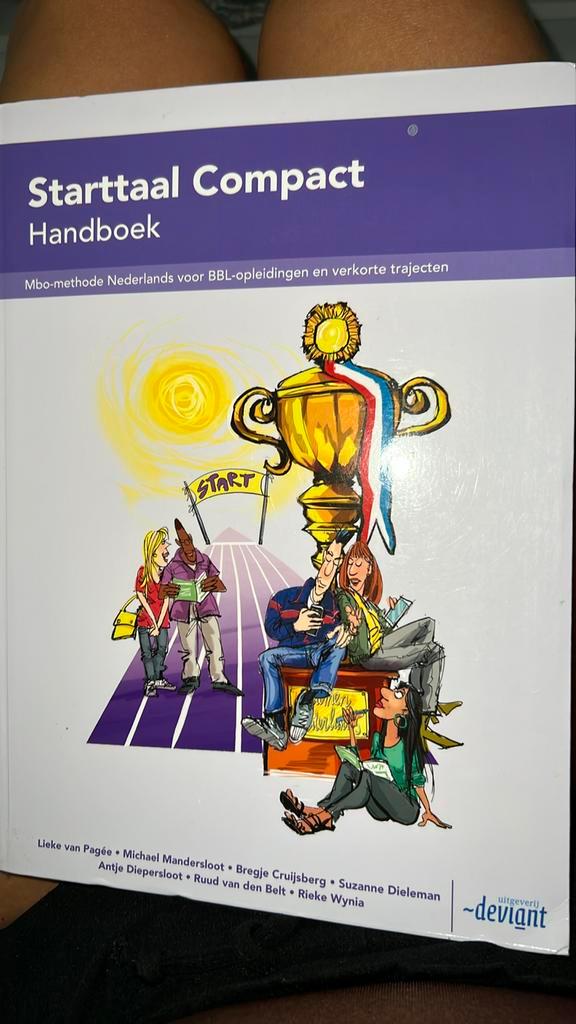 Lieke van Pagee - Starttaal Compact Handboek, Boeken, Schoolboeken, Zo goed als nieuw, Nederlands, Overige niveaus, Ophalen of Verzenden