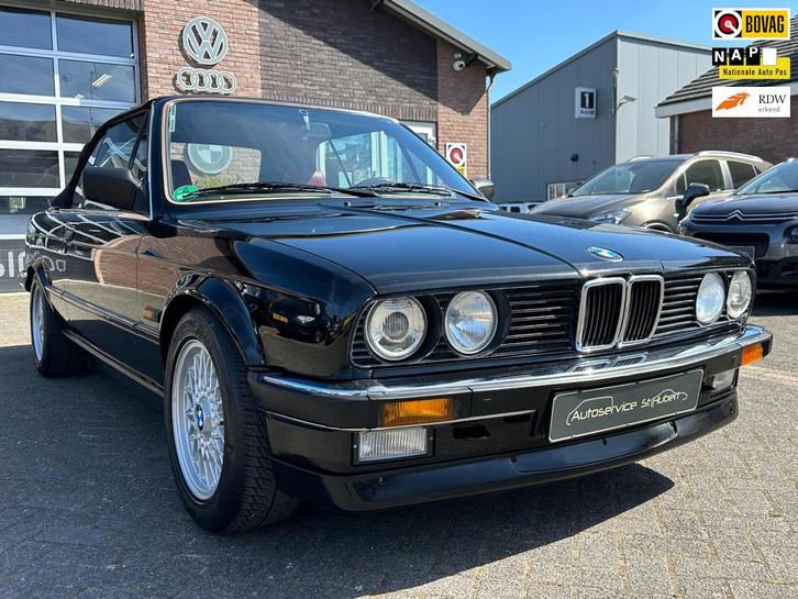 BMW 3-serie Cabrio E30 320i 98.500 KM Origineel. en Nieuwsta, Auto's, BMW, Bedrijf, Te koop, 3-Serie, ABS, Boordcomputer, Centrale vergrendeling