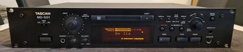 Tascam MD-501 Pro MiniDisc recorder, Audio, Tv en Foto, Walkmans, Discmans en Minidiscspelers, Minidisc-recorder, Ophalen of Verzenden