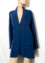 BLU EL Vest , Maat 46 , LAMSWOL, Verzenden, Zo goed als nieuw, Maat 46/48 (XL) of groter, Blauw