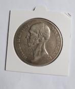 Nog nette schaarse Rijksdaalder uit 1842 van Willem II, Verzenden, Zilver, Losse munt, 2½ gulden