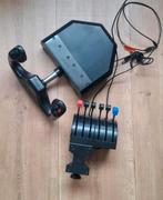 Saitek Yoke & Throttle - Niet Compleet, Computers en Software, Joysticks, Ophalen of Verzenden, Gebruikt, Saitek