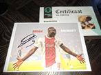ajac Brian brobbey foto met handtekening, Verzamelen, Ophalen of Verzenden, Zo goed als nieuw, Buitenlandse clubs