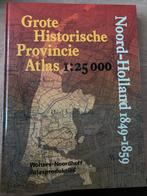 Grote historische provincie atlas Noord-Holland, Boeken, 2000 tot heden, Nieuw, Ophalen of Verzenden, Landkaart
