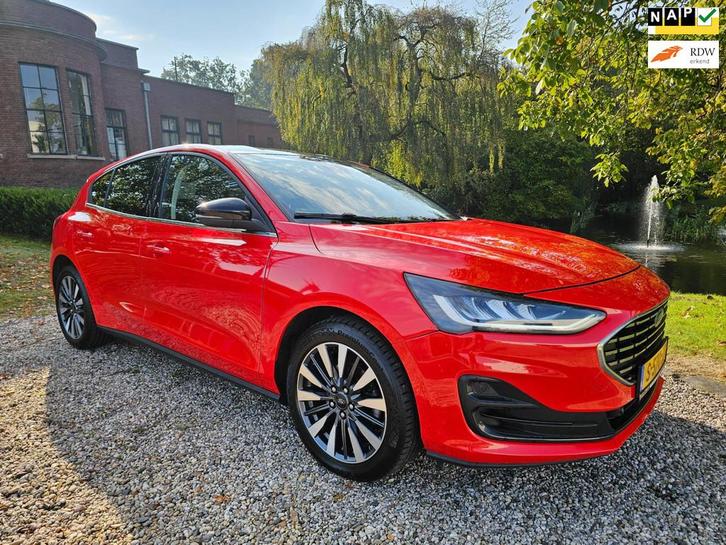 Ford Focus 1.0 EcoBoost Hybrid Titanium X AIRCO/cruise, Auto's, Ford, Bedrijf, Te koop, Focus, ABS, Achteruitrijcamera, Adaptive Cruise Control