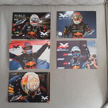 Max Verstappen Handtekening Kaarten beschikbaar voor biedingen
