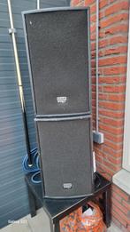 2×DAP PRO SPEAKER , mengpaneel, 1000w versterker,zijn goed, Audio, Tv en Foto, Luidsprekers, Ophalen of Verzenden, Gebruikt, 120 watt of meer