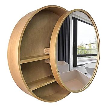   Ronde schuifspiegel badkamer spiegelkast 50 cm doorsnede  beschikbaar voor biedingen