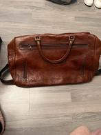 Grote leer tas 55x35 cm, Ophalen of Verzenden, Zo goed als nieuw, Bruin
