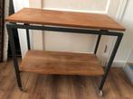 Tafel vintage op wieltjes B70 D31 H62 - jaren 70-80, Ophalen, 50 tot 100 cm, Zo goed als nieuw, 25 tot 50 cm