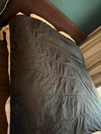 Tweepersoonsbed, Huis en Inrichting, Slaapkamer | Bedden, Ophalen, Gebruikt, Bruin, Tweepersoons