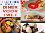 Fletcher hotel DINERBON 3-gangen diner voor 2 personen, Twee personen, 1 overnachting