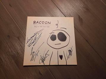 LP Vinyl Racoon spijt is iets voor later gesigneerd  beschikbaar voor biedingen