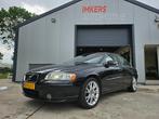 Volvo S60 2.4 D5 Drivers Edition AUT LEER DAK, Gebruikt, 1494 kg, S60, Zwart