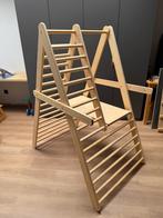 Montessori pikler, klimdriehoek, peutergym, Kinderen en Baby's, Speelgoed | Houten speelgoed, Ophalen, Zo goed als nieuw, Overige typen