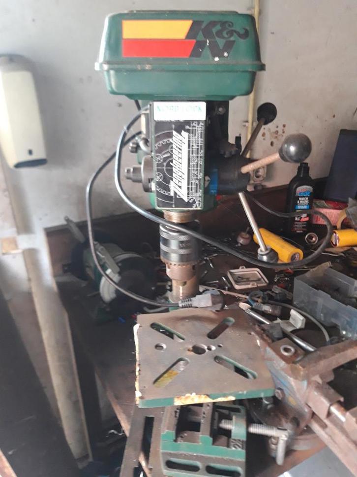 Kolomboormachine - Perfect voor de werkplaats!, Doe-het-zelf en Verbouw, Gereedschap | Boormachines, Gebruikt, Kolomboormachine