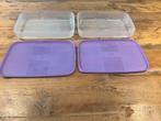 Tupperware schaaltjes 660 ml, Huis en Inrichting, Keuken | Tupperware, Ophalen of Verzenden, Paars, Schaal
