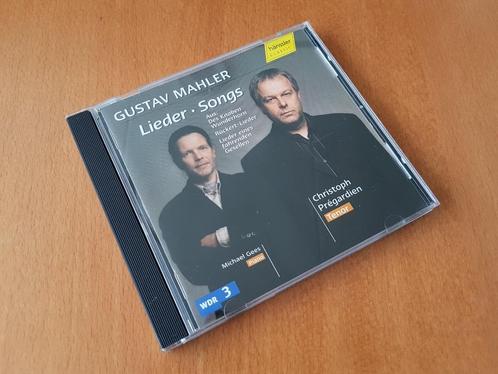 MAHLER: Lieder (Pregardien), Cd's en Dvd's, Cd's | Klassiek, Zo goed als nieuw, Vocaal, Romantiek, Ophalen of Verzenden