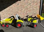 Traptrekker claas met aanhanger, Ophalen, Zo goed als nieuw, Overige merken, Met kar of aanhanger