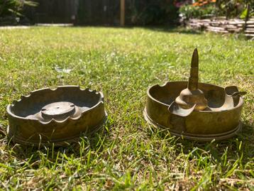 Asbakken trench art WO2 granaathuls beschikbaar voor biedingen