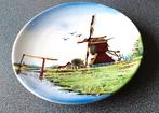 Antiek wandbord -sierbord-Hollandse  molen en ophaalbrug 50s, Antiek en Kunst, Ophalen of Verzenden