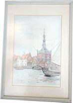 Accijnstorentje Alkmaar, Ophalen of Verzenden, Gebruikt, Motorboot of Zeilboot, Kaart, Foto of Prent