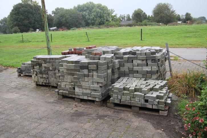 kunststof klinkers, Tuin en Terras, Tegels en Klinkers, Zo goed als nieuw, Klinkers, Kunststof, 10 m² of meer, Ophalen