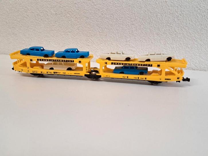 Autotransport Lima (N-spoor), Hobby en Vrije tijd, Modeltreinen | N-Spoor, Gebruikt, Wagon, Gelijkstroom, Lima, Ophalen of Verzenden