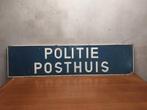 Politie Posthuis gevelbord  hout 175x45, Ophalen of Verzenden, Landmacht, Nederland, Overige typen