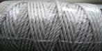 Katoentouw 3 strengs geslagen 5mm, 100 meter, Info@alletouw.nl, Nieuw, Ophalen of Verzenden, Trekwei 13