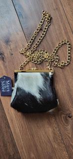 Koevacht Tasje met gouden Ketting van Mars&More, Sieraden, Tassen en Uiterlijk, Kettingen, Zwart, Nieuw, Ophalen of Verzenden