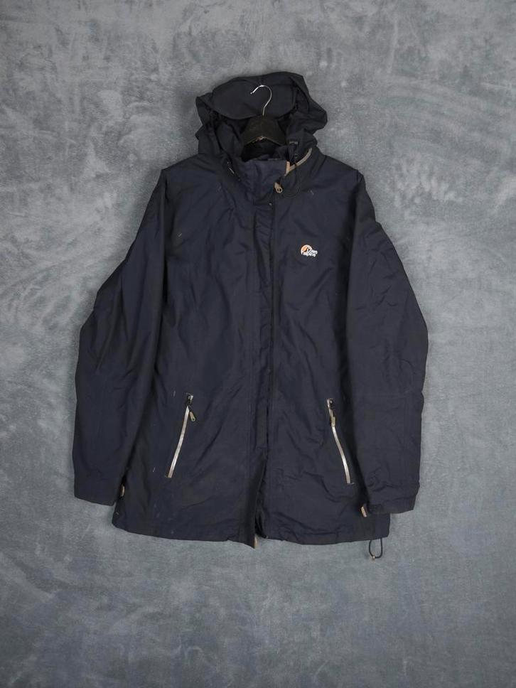 Lowe Alpine Dames Jas Jas Gore Tex L Waterdicht Zwart Capuch, Kleding | Dames, Jassen | Winter, Zo goed als nieuw, Maat 42/44 (L)