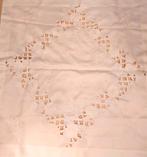 Geborduurd opengewerkt tafelkleedje, Ophalen of Verzenden, Zo goed als nieuw, Vierkant, Binnen