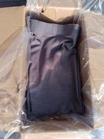 Lichtdoorlatend overgordijn grijsbruin 270 x 236 wave nieuw, 200 cm of meer, Bruin, Nieuw, Ophalen of Verzenden