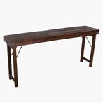 Console tafel - inklapbaar, Huis en Inrichting, Tafels | Bijzettafels, Nieuw, 60 cm of meer, Rechthoekig, Hout