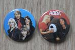 ABBA - Twee butons - Nederlandse makelij, Ophalen of Verzenden, Zo goed als nieuw, Overige typen
