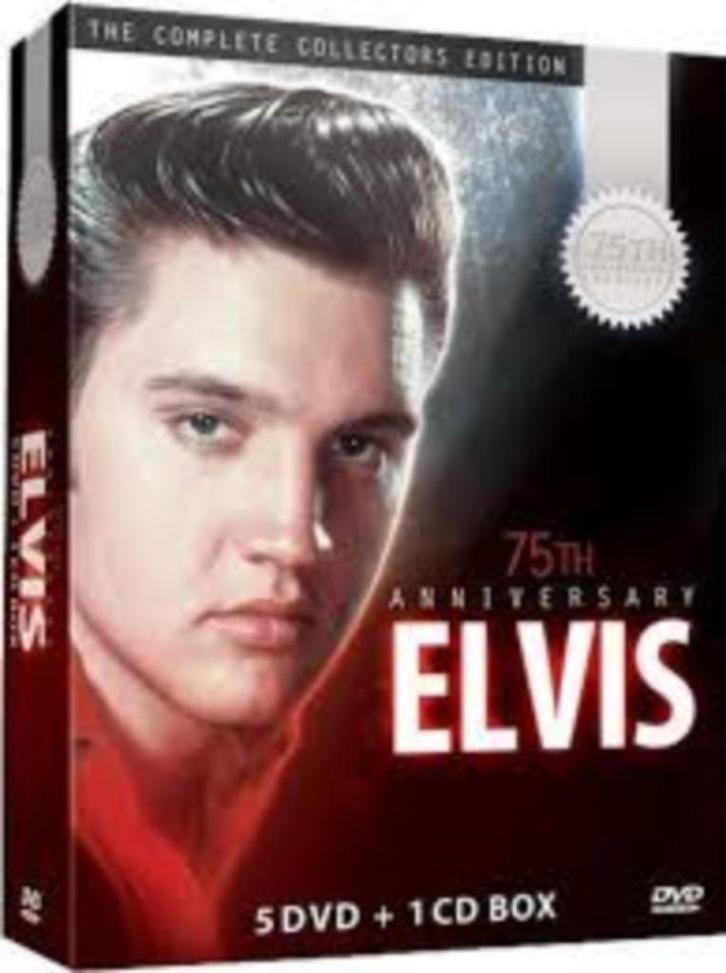 Elvis Presley 5DVD Box Ltd. Ed. Nieuw In Folie, Cd's en Dvd's, Dvd's | Muziek en Concerten, Nieuw in verpakking, Muziek en Concerten