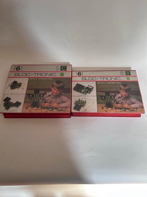 Bloc-Tronic elektronische bouwdozen jaren 80, Hobby en Vrije tijd, Elektronica-componenten, Gebruikt, Ophalen of Verzenden
