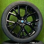 Originele 19 inch BMW 845M velgen met banden 5-serie g30 g31, 19 inch, Gebruikt, 275 mm, Banden en Velgen