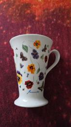 ROSE OF ENGLAND Mok van porselein, Ophalen of Verzenden, Zo goed als nieuw, Porselein, Kop en/of schotel