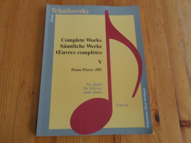 Tchaikovsky / Tschaikowsky, Muziek en Instrumenten, Bladmuziek, Gebruikt, Artiest of Componist, Klassiek, Piano, Cello, Viool of Altviool