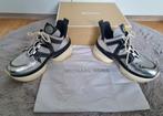 Michael Kors Olympia trainer sneakers gympen zwart zilver 8m, Michael Kors, Ophalen of Verzenden, Zwart