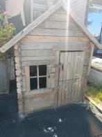 Houten speelhuisje, Ophalen, Gebruikt, Hout