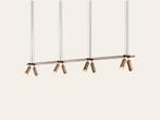 J. Adams & Co Spot Pendant 8 spots bij TheReSales, Ophalen of Verzenden, Zo goed als nieuw, Metaal, Minder dan 50 cm