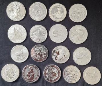 20 oz Lotje Zilver Munten beschikbaar voor biedingen