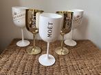5 Moët Chandon plastic glazen, Ophalen, Zo goed als nieuw, Overige typen