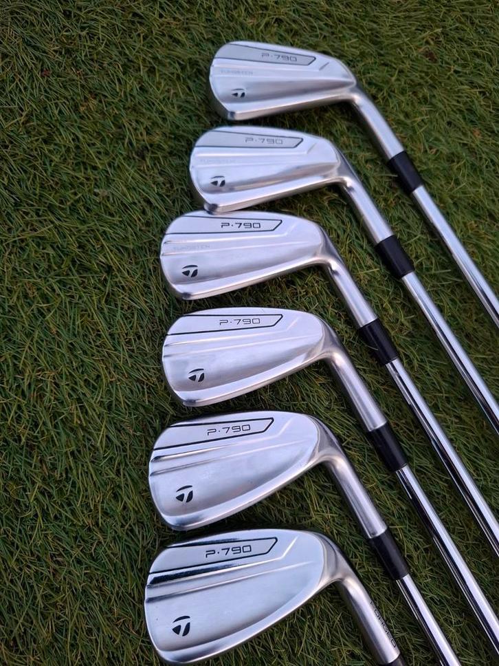 Taylormade P790 IJzers 5-P, Dynamic Gold 105 R300 shafts, Sport en Fitness, Golf, Gebruikt, Set, Overige merken, Ophalen of Verzenden